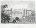 The Menai Bridge, Bangor - north Wales