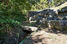 The sacred spring of the Sanctuary of Amphiaraus at Oropos on July 24, 2020.jpg