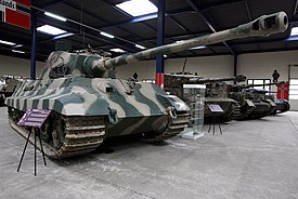 Panzerkampfwagen VI Tiger II "King Tiger" in the museum