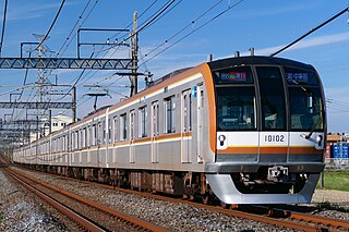 Tokyo Metro 10000 series Electric multiple unit train type operated in Japan
