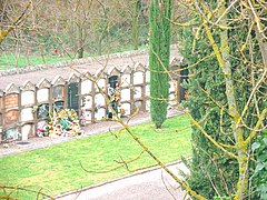 Torà - The town's cemetery, taken from Avinguda de l'Aguda (l'Aguda de Torà Avenue)