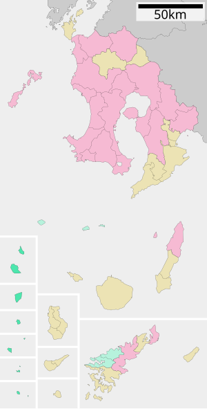 Localisation de Toshimas dans la préfecture