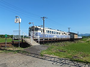 Vlak na stanici Torigata.jpg