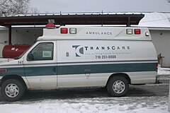 TransCare Medic 347 parked outside their station in the Town of Beekman TranscareMedic347.JPG