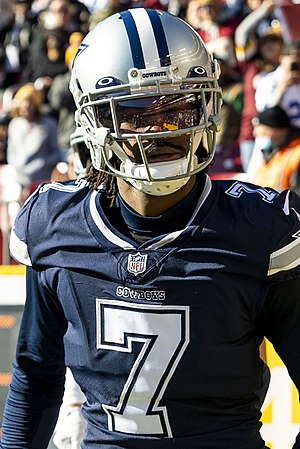 Trevon Diggs, selected 51st overall by the Dallas Cowboys, led the league in interceptions in 2021