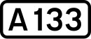 A133 road