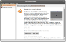 Installer Blender sous Ubuntu