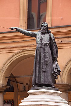 Ugo Bassi staty, Bologna 1.jpg