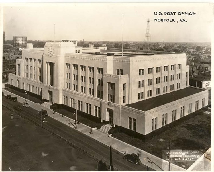 File:United States Post Office and Courthouse (1934), Norfolk city, Virginia.jpg