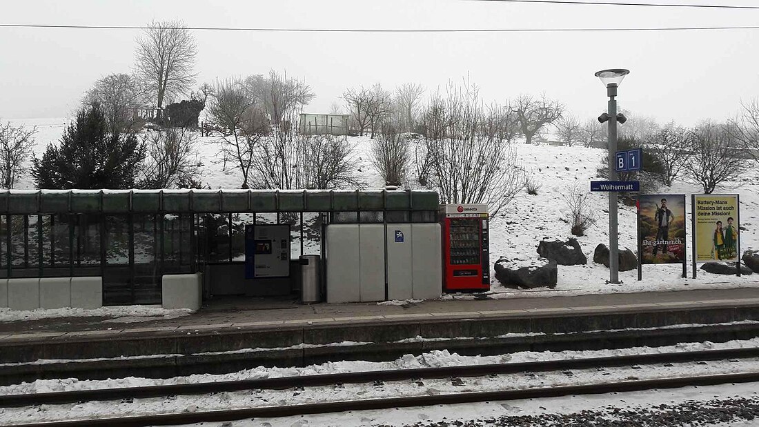 Urdorf Weihermatt railway station