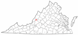 موقعیت سلما، ویرجینیا در نقشه