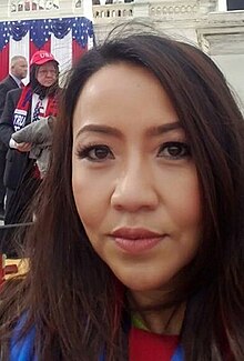 VOA reporter Patsy Widakuswara at Donald Trump 2017 inaugration 16105561 (cropped).jpg