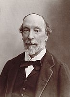 Nadar: Auguste Vacquerie, asi 1880