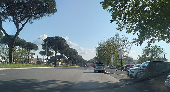 Via Cristoforo Colombo in Rome