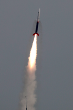 Thumbnail for File:Vikram-S rocket's Mission Prarambh 01.webp