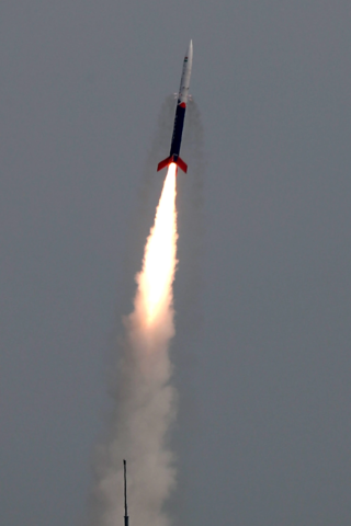 <span class="mw-page-title-main">Vikram S</span> Indian sub-orbital sounding rocket, developed by Skyroot Aerospace