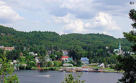 View from Etienne-Bellemare park in Saint-Jean-des-Piles