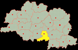 Distretto di Čašniki – Localizzazione