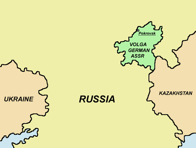 АРСР НП: історичні кордони на карті