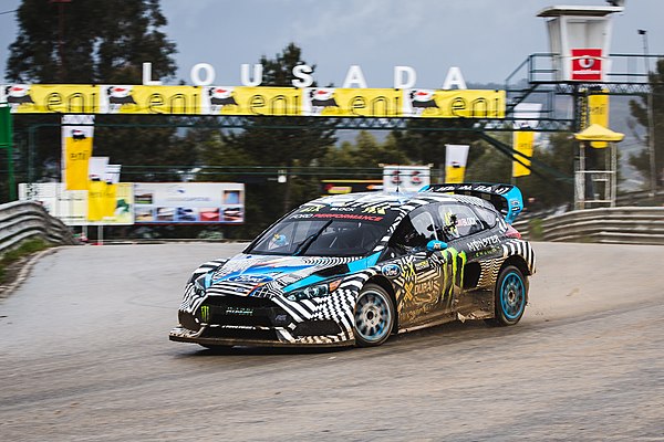 Ken Block at the 2016 World RX of Portugal