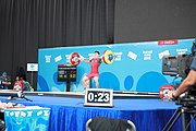 Deutsch: Gewichtheben bei den Olympischen Jugendspielen 2018; Tag 1, 7. Oktober 2018; Jungen 56 kg English: Weightlifting at the 2018 Summer Youth Olympics at 7 October 2018 – Boys' 56 kg