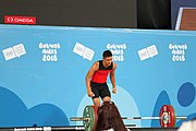 Deutsch: Gewichtheben bei den Olympischen Jugendspielen 2018; Tag 2, 10. Oktober 2018; Jungen 62 kg English: Weightlifting at the 2018 Summer Youth Olympics at 8 October 2018 – Boys' 62 kg