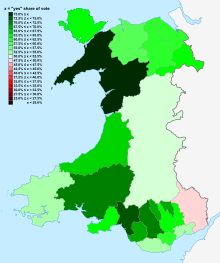 Welsh devolution referendum, 2011.svg