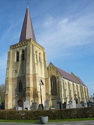 The church in West-Cappel