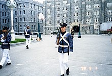 "Walking the area" West Point Cadet walking the Area, May 98.jpg