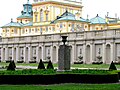 Garden façade and terrace