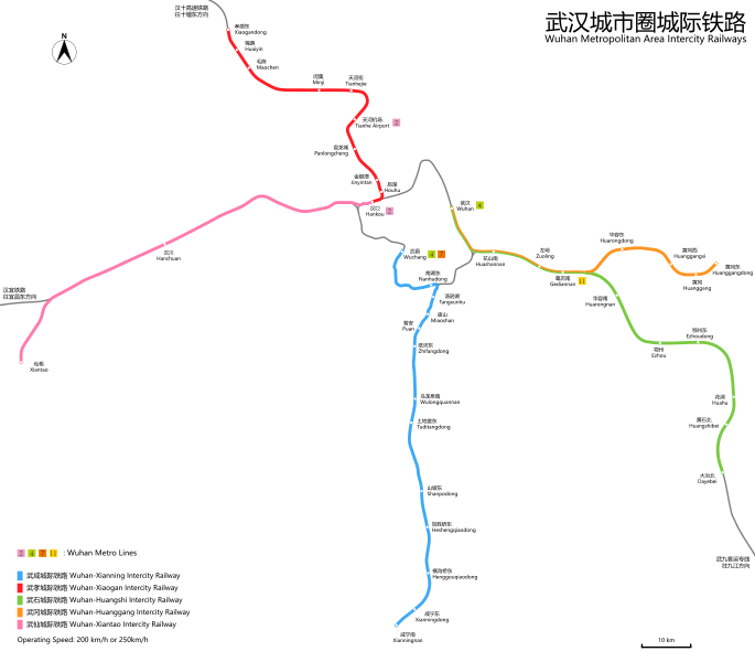 File:Wuhan Metropolitan Area Intercity Railways.svg