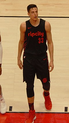 Zach Collins in 2018