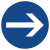 Right turn mandatory (DE)