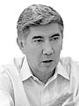 Zharmakhan Tuyakbay, former Mazhilis Chair, chairman and nominee for the For a Just Kazakhstan (EQU) bloc