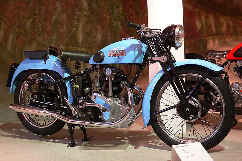 Bianchi Motorräder  800px-ZweiRadMuseumNSU_Bianchi_ES250