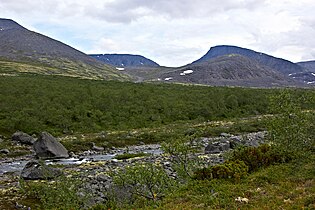 Blick über die Golzowka zum Fersman-Pass