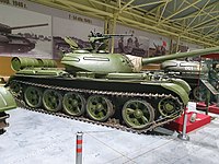 Танк Т-54 образца 1949 года в Музее отечественной военной истории в Падиково