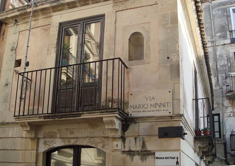 File:0505 - Siracusa - Via Mario Minniti - Foto Giovanni Dall'Orto - 15-Oct-2008.jpg