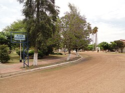 Skyline of Villa Domínguez