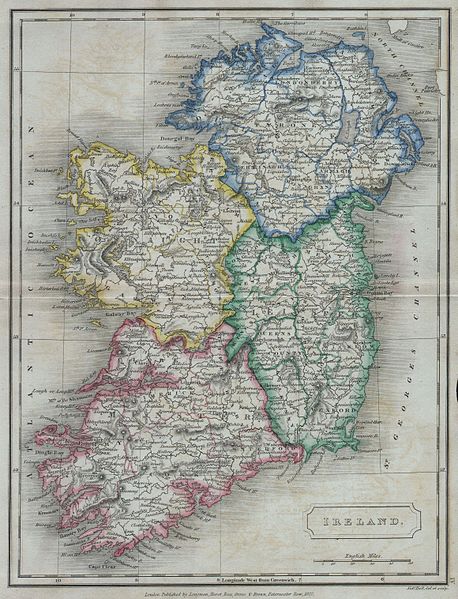 File:1822 Butler Map of Ireland - Geographicus - Ireland-butler-1822.jpg