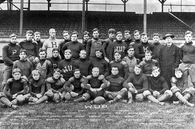 The 1905 football team was Arthur Mosse's last season as head coach in Pittsburgh. This team would go 10–2 while outscoring its opponents 405–36. Jose