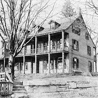St Teresa's Lodge at Maryknoll, NY, October 15, 1912 1912Oct15 StTeresasLodge.jpg