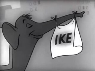 <span class="mw-page-title-main">Ike for President (advertisement)</span> 1952 campaign advertisement for Dwight D. Eisenhower produced by Disney