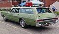 1971 Plymouth Fury Custom Suburban, rear left view