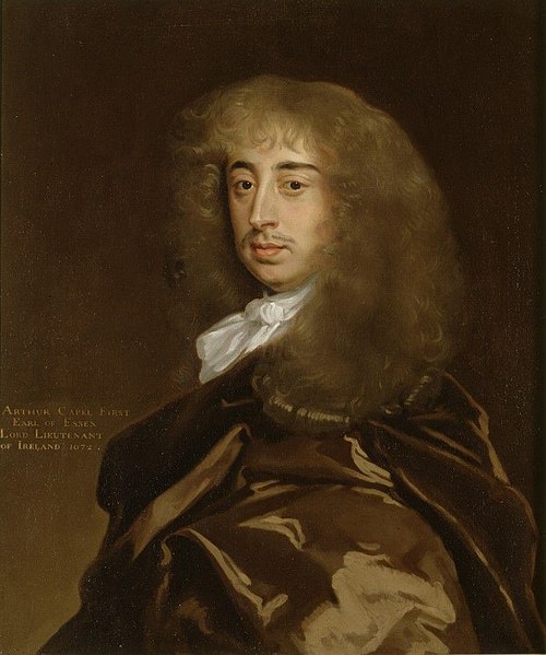 Arthur Capell, rebuilder of Cassiobury 1677–80