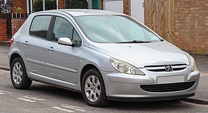 2002 Peugeot 307 Rapier 16V 1.6 Front.jpg