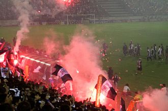 Alejandro Villanueva stadium in the finals of the 2006 Torneo Descentralizado. 2006ALCC.jpg