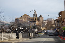 Campanal d'a ilesia romanica de Sant Esteban de Tordera