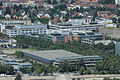 Blick vom Olympiaturm über München.