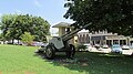 Howitzer on courthouse lawn